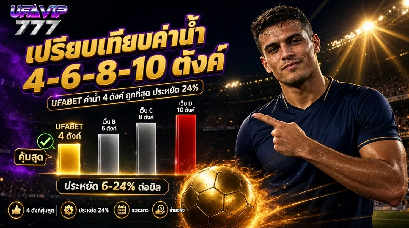 Infographic เปรียบเทียบค่าน้ำ 4, 6, 8, 10 ตังค์